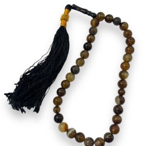 Agate/Aqeeq Sulemani (33 Beads)