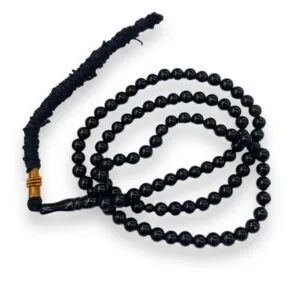 Black Agate/Aqeeq (100 Beads)