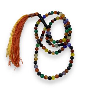 Agate/Aqeeq Multicolor (100 Beads)