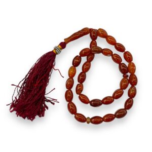 Agate/Aqeeq Yamni (33 Beads)